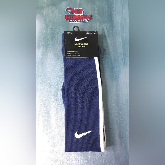 Nike Vapor Knee High Football Socks Sz Medium New - Picture 4 of 4